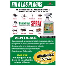 INSECTICIDA PARA PLAGAS PUNTO FINAL 1 LITRO