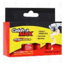 Catch-a MAX Trampa para Moscas e Insectos Voladores en Tira Trampas Catch Max Atrapa Moscas, 4 pzas.