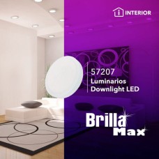 Luminario tipo surface para sobreponer LED 6W color blanco luz blanca 6 500K