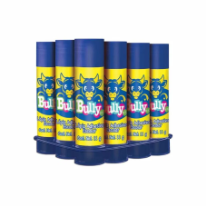 Pegamento Lápiz Adhesivo Tubo de 11 g con 12 Piezas Bully